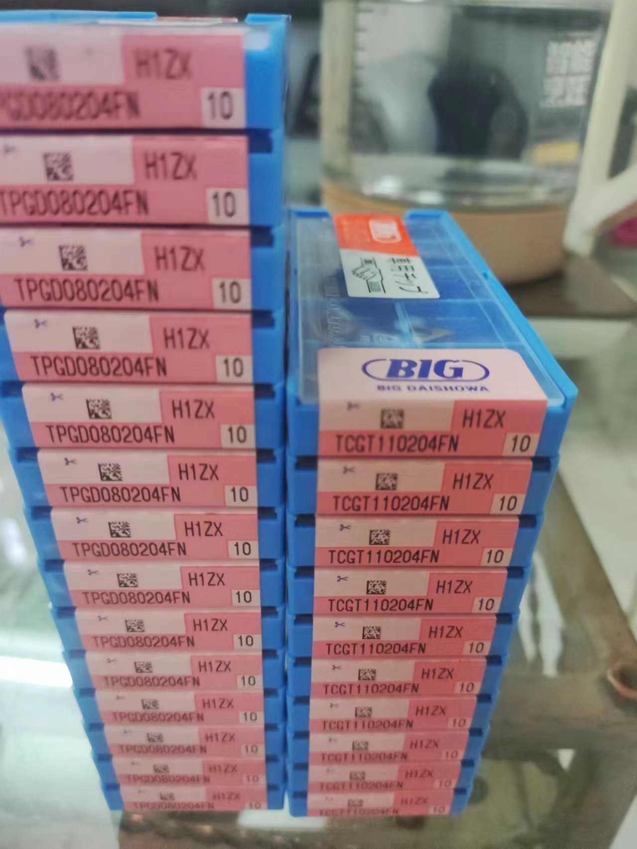 BIG刀片 TPGD080204FN H1ZX 硬质合金涂层